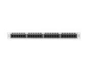 Patch Panel 24 Porte Cat.6 Grigio