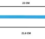 Strip adesive per Display 22cm