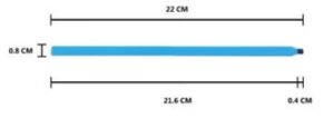 Strip adesive per Display 22cm