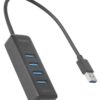 HUB USB 3.1 a 4 porte 5Gbps