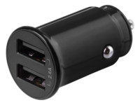 Caricatore Deltaco da auto 2x USB 2,4A