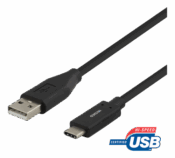 Cavo Deltaco Type C a USB 2.0 M.1Mt