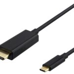 Cavo Deltaco Type C a HDMI 4K 1Mt