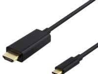 Cavo Deltaco Type C a HDMI 4K 1Mt