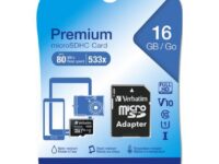 Micro SD Verbatim 16Gb con adattatore CL10