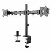 Supporto Deltaco per 2 monitor da scrivania