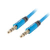 Cavo Audio Jack 3,5M/M da 3Mt Blu