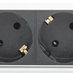 Multipresa Rack 10" 3 prese 16A 1 Unita