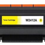 HP Toner Compatibile W2412A Yellow no Chip