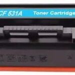 HP Toner Compatibile CF531A Ciano