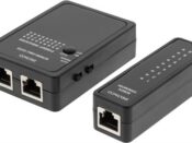 Tester per cavi RJ45, RJ12, RJ11 e Bnc