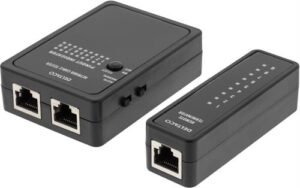 Tester per cavi RJ45, RJ12, RJ11 e Bnc