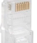 Plug di Rete Passante Cat.6 UTP Conf.da 100Pz