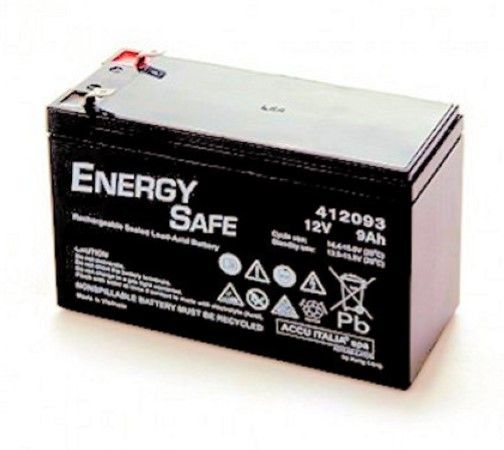 Batteria Energy Safe 12V 9AH C20 (F2) AGM VLRA