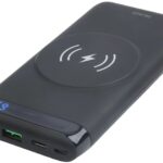 Power Bank Deltaco da 10000 mAh Wireless.