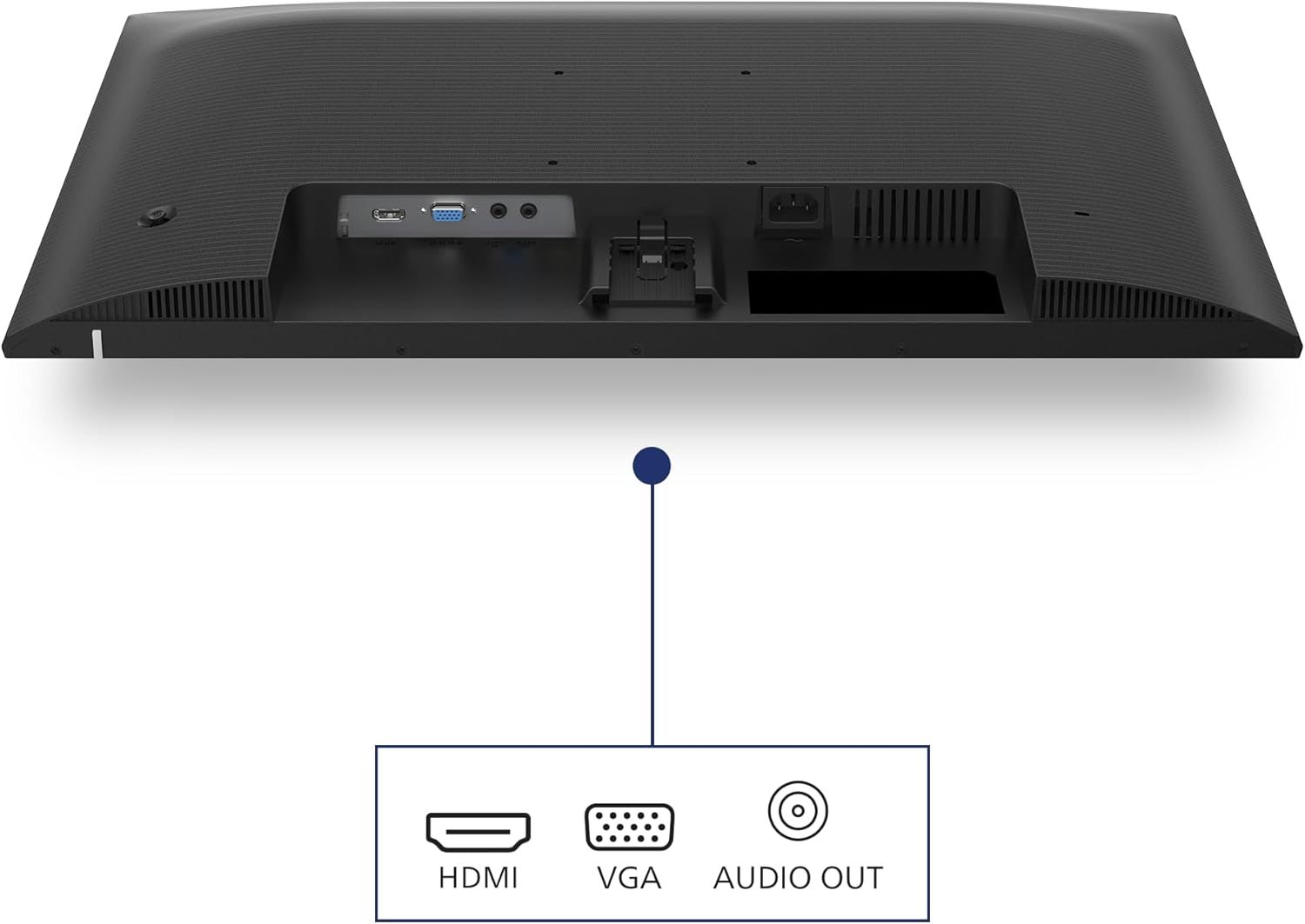 Monitor Philips 27" LED Vga,Hdmi Multim. - immagine 4