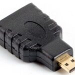Adattatore Micro Hdmi maschio a Hdmi femmina.