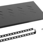 Ripiano Fisso 1U Profondità 300mm Bk