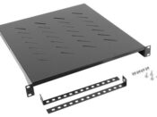 Ripiano Fisso 1U Profondità 500mm Bk