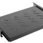 Ripiano Estraibile 1U Profondità 350mm BK.