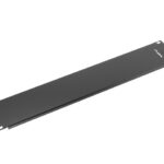 Pannello cieco 19" 2 Unita nero.