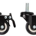 Set 4 Ruote Lanberg per Armadi 19".