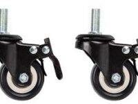 Set 4 Ruote Lanberg per Armadi 19".