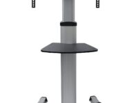 Carrello da 37" a 70" con Ruote e Ripiano.