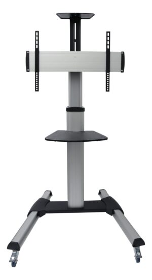 Carrello da 37" a 70" con Ruote e Ripiano.