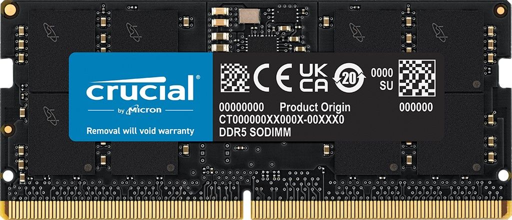 Ddr5 Crucial So-dimm 16Gb 5600Mhz