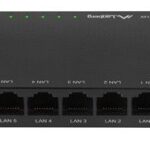 Switch di rete Lanberg 5 Porte Gigabit 12V..