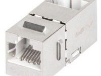 Frutto Keystone Passante F/F RJ45 Cat.5 Ftp