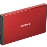 Box Natec per Hd 2,5" Sata USB 3.0 Rosso