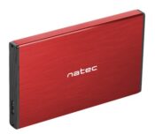 Box Natec per Hd 2,5" Sata USB 3.0 Rosso