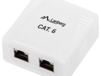Box a muro con 2 porte LAN FTP