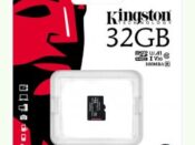 Micro SD Kingston 32 GB CL10 Industrial.