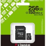 Micro SD 256Gb con adattatore CL10 150MB/s