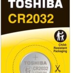 Batteria al litio 3V CR2032 bl.1 pz Toshiba