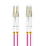 Cavo Fibra Ottica MM LC/LC UPC OM4 Dupl. 1Mt