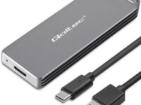 Box Qoltec per Ssd M.2 Nvme USB 3.1 Type C 2230 e 2242