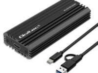 Box Qoltec per M.2 Sata/NVMe USB-C 3.1.