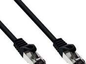 Cavo rete Cat.8.1 S/FTP 1,0Mt LSZH Nero