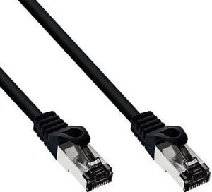Cavo rete Cat.8.1 S/FTP 1,0Mt LSZH Nero
