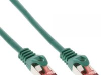Cavo rete Cat.6 S/FTP 0,25Mt Verde
