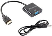 Adattatore HDMI da M. a Vga F.+ Audio