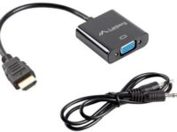 Adattatore HDMI da M. a Vga F.+ Audio
