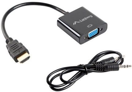 Adattatore HDMI da M. a Vga F.+ Audio