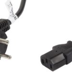 Cavo aliment. Schuko presa IEC C13 10Mt.