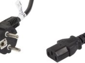 Cavo aliment. Schuko Presa IEC C13 da 3Mt.