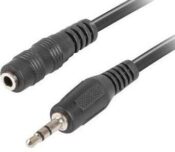 Prolunga stereo Jack 3.5mm da M./F. 5Mt